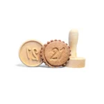 Koekstempel met cijfer