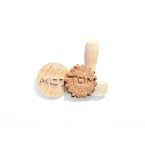 Kleine koekstempel met naam