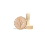 Koekstempel met dichte tulp